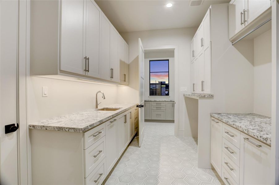 Furnished interior view inside a new home in , Houston (Image 41).