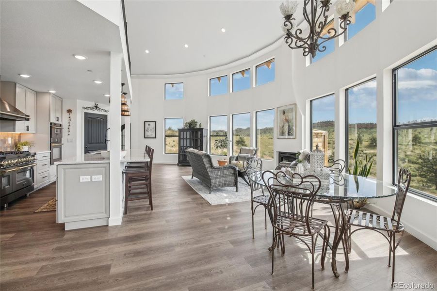 Furnished interior view inside a new home in , Lyons (Image 7).