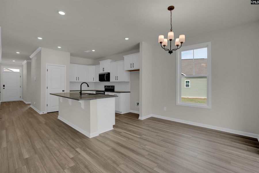 Furnished interior view inside a new home in Rolling Hills, Prosperity (Image 11). Furnished interior view inside a new home in Rolling Hills, Prosperity (Image 11).
