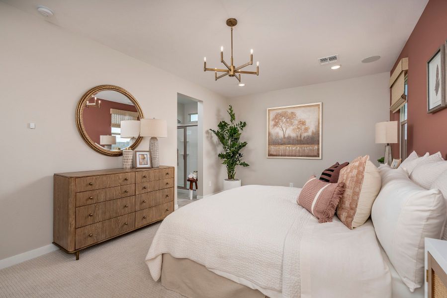 Representative furnished interior of a home built from the Sabino by Risewell Homes in Bentridge, Buckeye (Image 3).