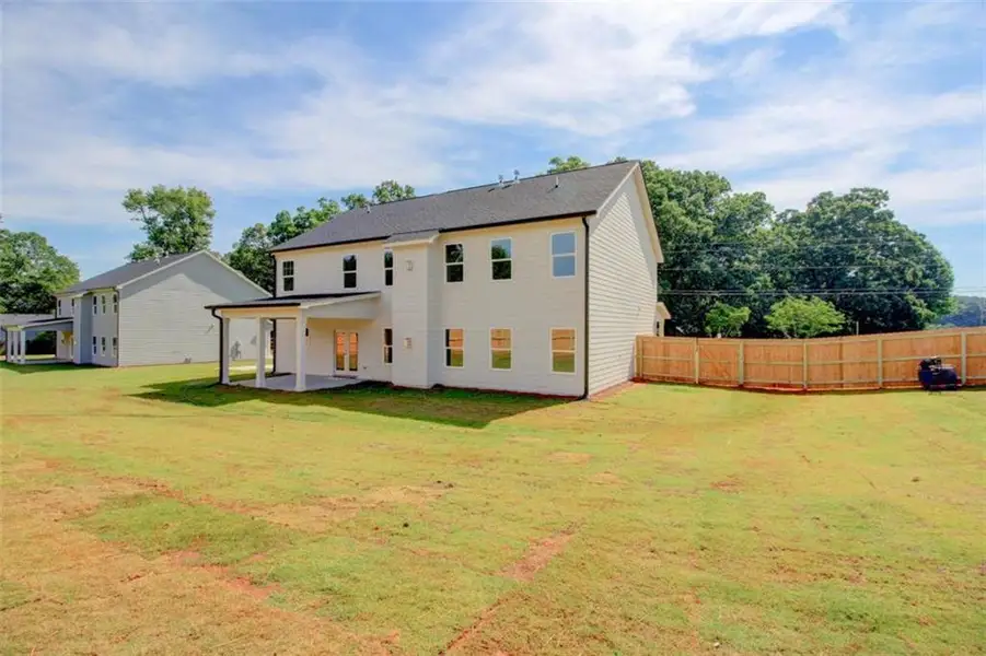 Exterior details and patio area of a home in , Covington (Image 20).