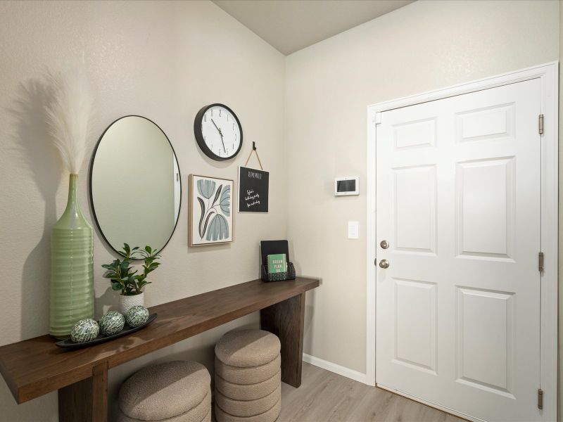 Furnished interior view inside a new home in Poudre Heights: The Lakes Collection, Windsor (Image 5).