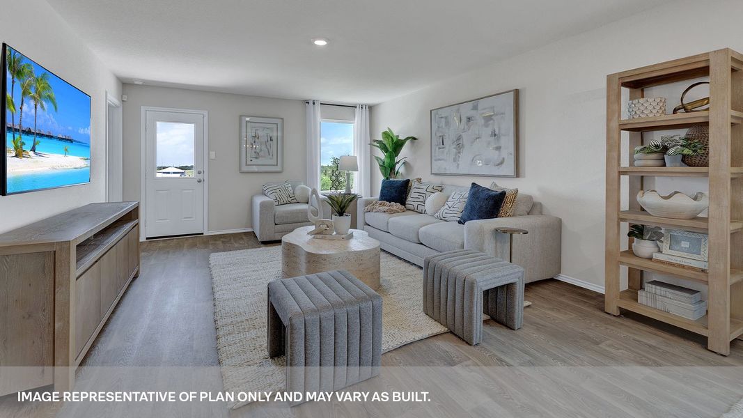 Furnished interior view inside a new home in Sunset Oaks, Maxwell (Image 15).
