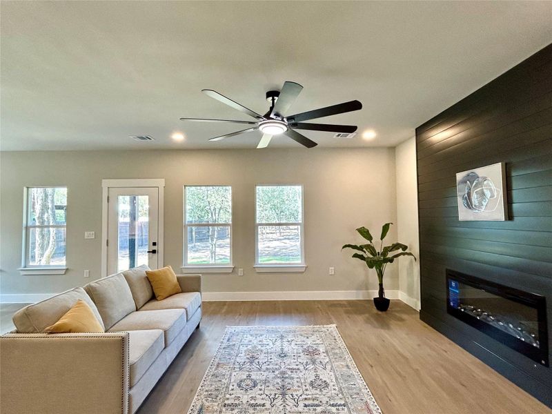 Furnished interior view inside a new home in , Bastrop (Image 13).