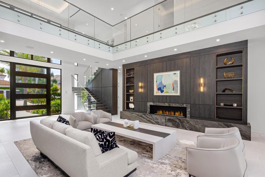 Furnished interior view inside a new home in , Boca Raton (Image 13).