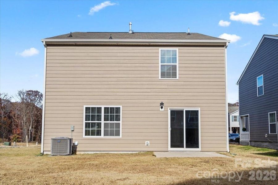 Exterior details and patio area of a home in , York (Image 3).