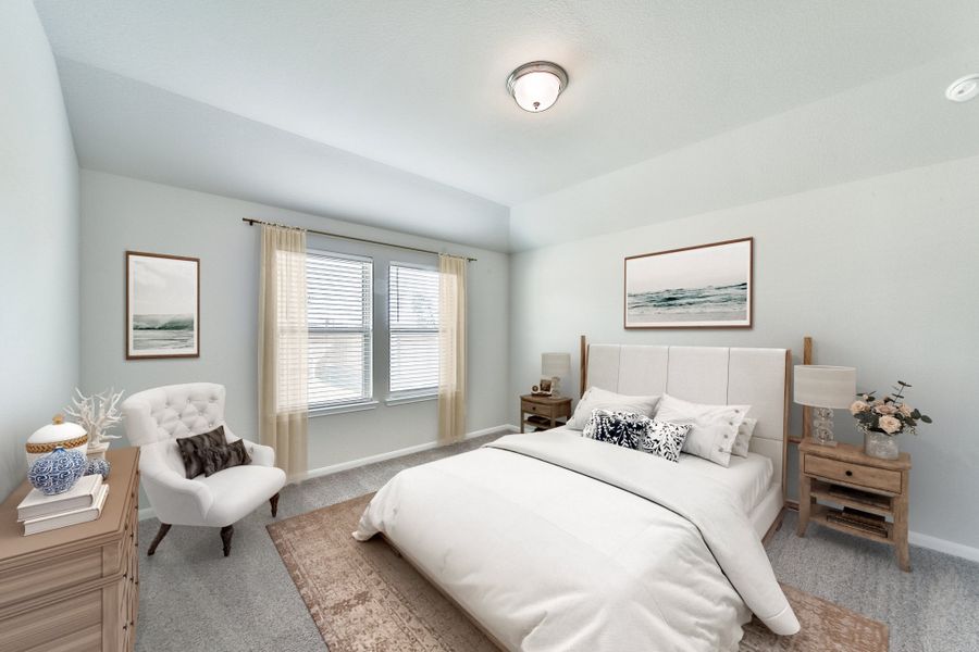 Representative furnished interior of a home built from the Hays by Beazer Homes in Laurel Landing: Founders Collection, Alvin (Image 6).