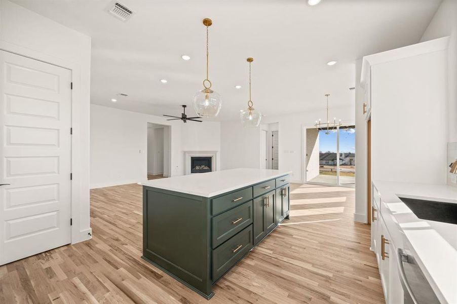 Furnished interior view inside a new home in Rocky Top Ranch, Reno (Image 9).