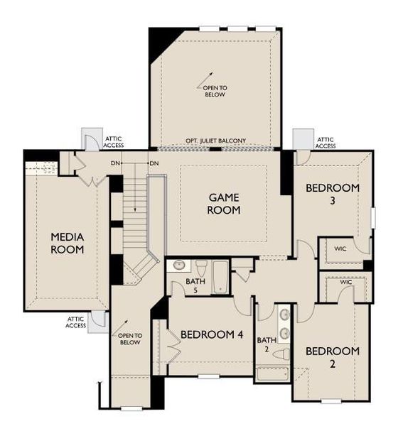 The Bethany floor plan