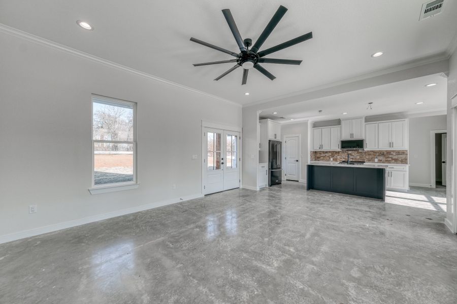 Representative unfurnished interior of a home built from the Loretta by Zeal Home Builders in Horizon Meadow Estates, Paradise (Image 99). Representative unfurnished interior of a home built from the Loretta by Zeal Home Builders in Horizon Meadow Estates, Paradise (Image 99).