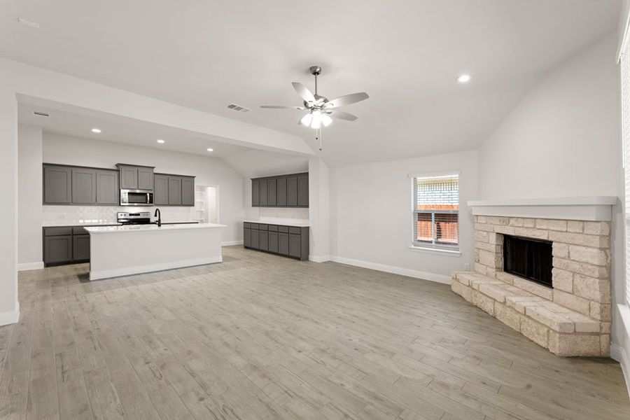 Representative exterior photo of a completed home built from the Canterbury by Impression Homes in Mercer Meadows, Royse City, TX (Image 11). Representative exterior photo of a completed home built from the Canterbury by Impression Homes in Mercer Meadows, Royse City, TX (Image 11).