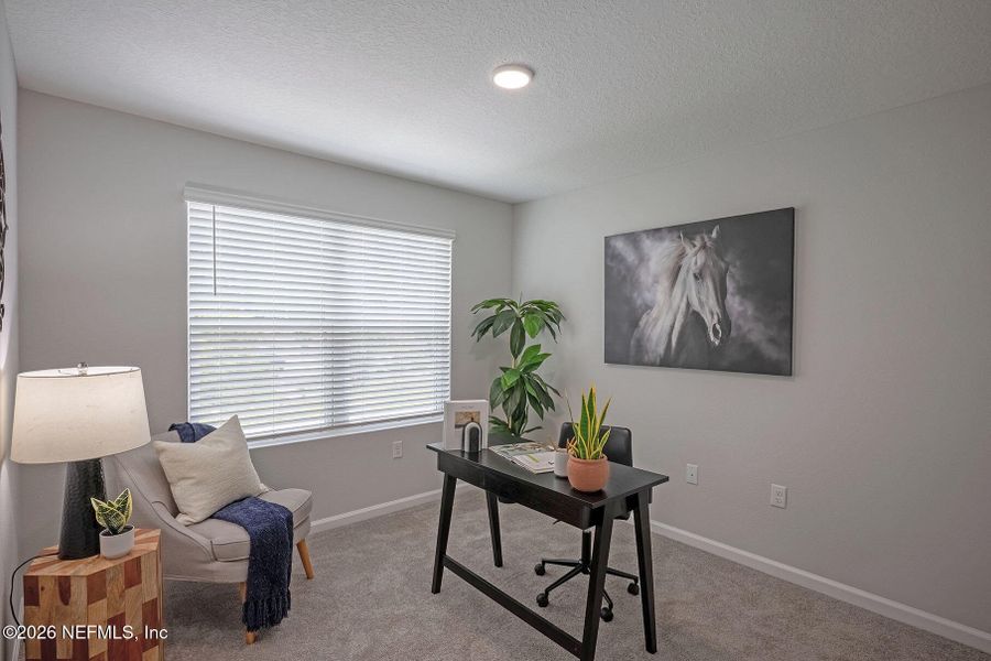Furnished interior view inside a new home in , Jacksonville (Image 28).