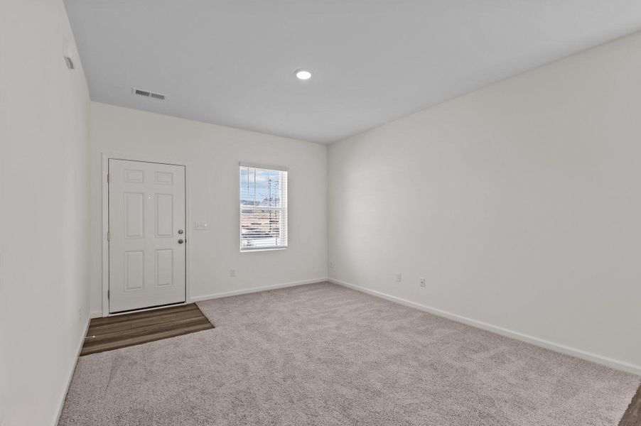 Representative unfurnished interior of a home built from the Falcon by Starlight Homes in Bryson's Ridge - New Homes in Spring Hope, NC, Spring Hope (Image 18).