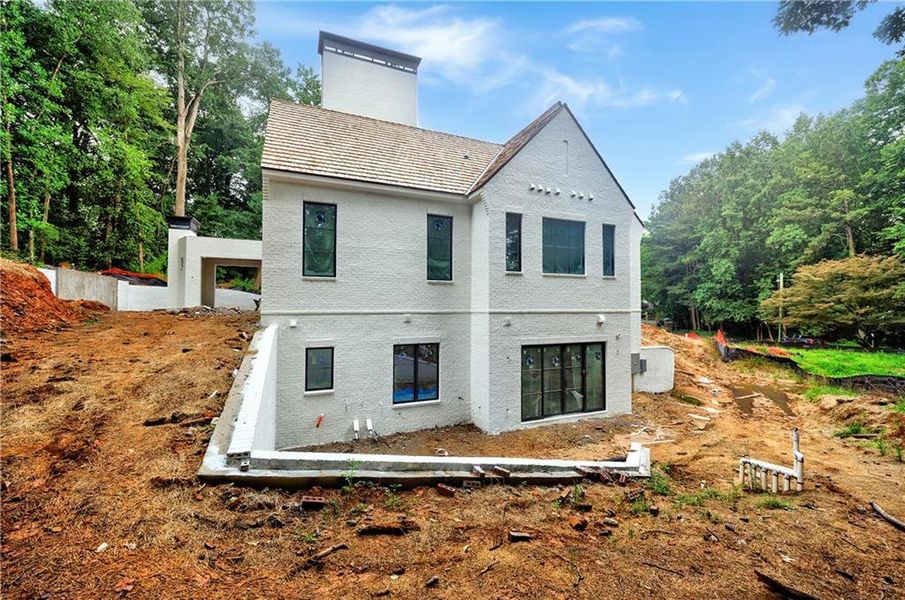 Front exterior of a new home in , Atlanta, GA, highlighting curb appeal (Image 20). Front exterior of a new home in , Atlanta, GA, highlighting curb appeal (Image 20).