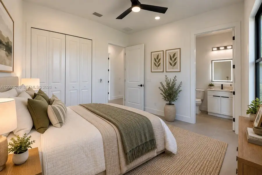 Furnished interior view inside a new home in , Cape Coral (Image 14).
