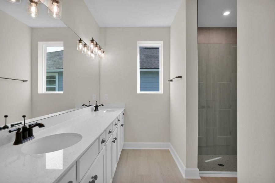 The Seaside Primary Bath The Seaside Primary Bath