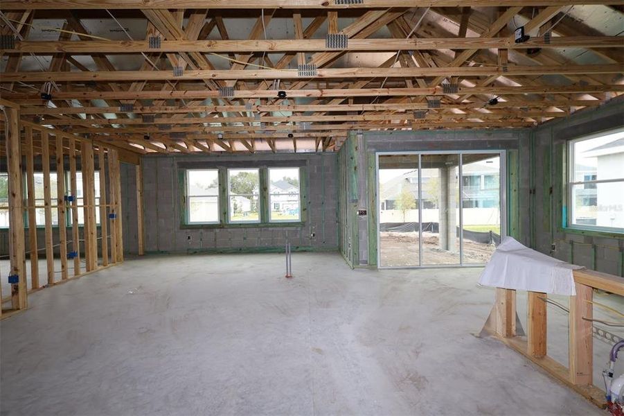 In-progress construction of a new home in Ravencliffe, Oviedo, FL (Image 10).