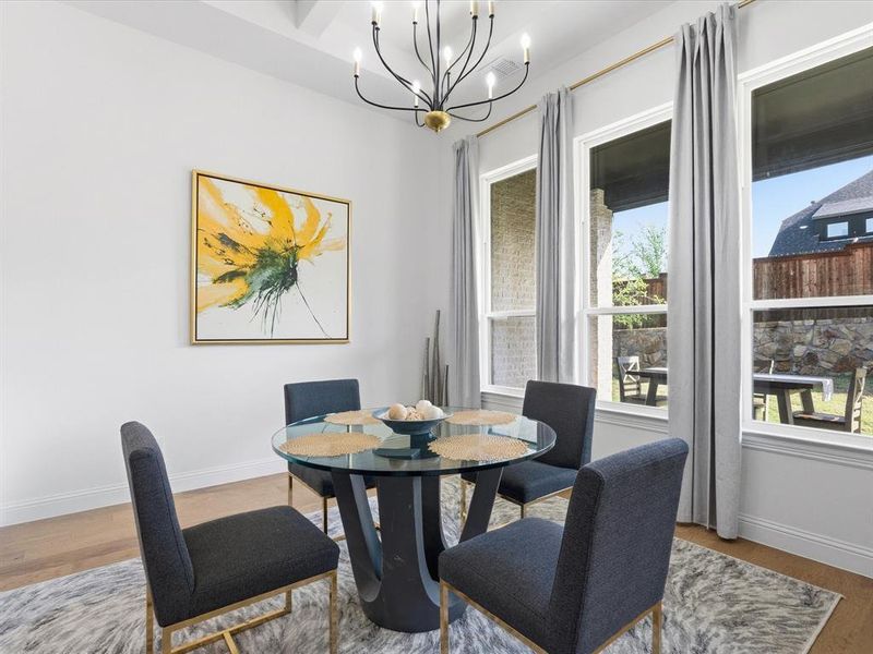 Furnished interior view inside a new home in , Celina (Image 6).