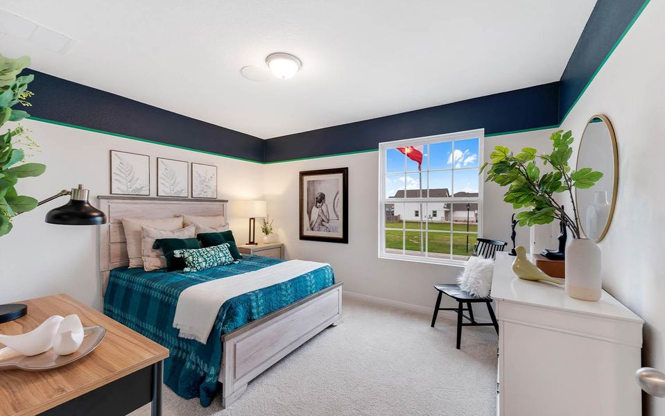 Furnished interior view inside a new home in Cool Water, Jarrell (Image 12).