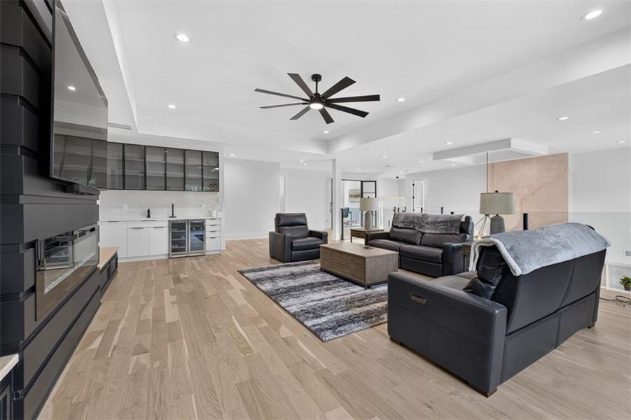 Furnished interior view inside a new home in , Buford (Image 57).