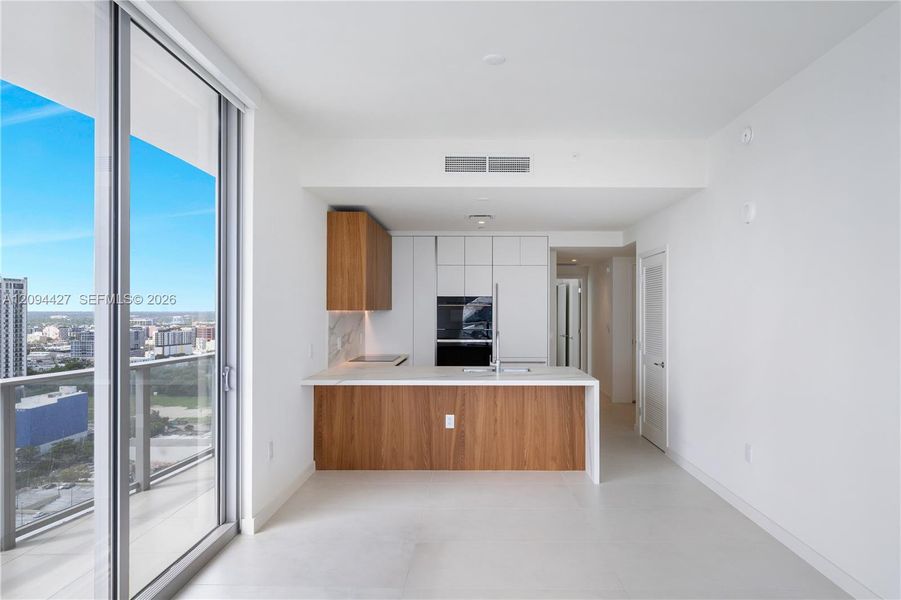 Furnished interior view inside a new home in , Miami (Image 18).