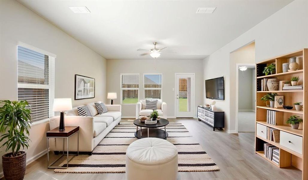 Photo is not of the actual home, but is an inspirational photo of builder’s model home and may depict options, furnishings, and/or decorator features that are not included.