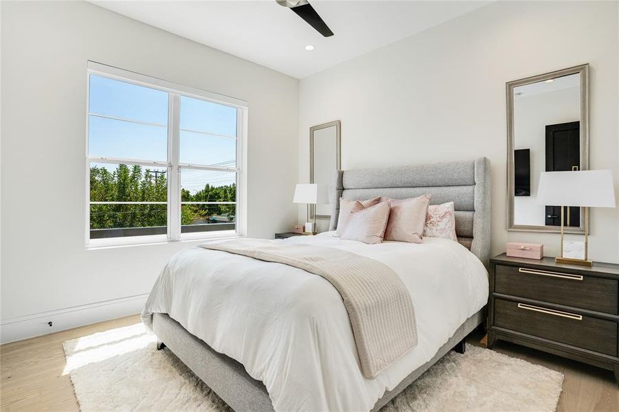 Furnished interior view inside a new home in , Dallas (Image 9).