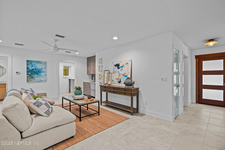 Furnished interior view inside a new home in , St. Johns (Image 27).