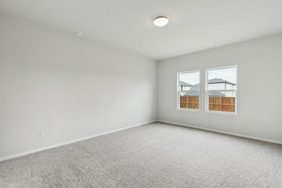 Spacious, unfurnished interior of a new home in Bellagio, Forney (Image 17). Spacious, unfurnished interior of a new home in Bellagio, Forney (Image 17).