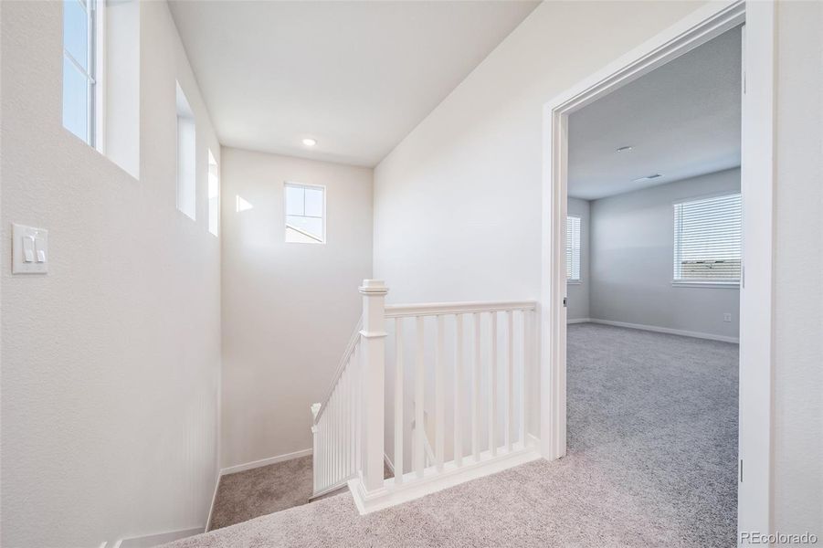 Spacious, unfurnished interior of a new home in Floret Collection at Alder Creek, Parker (Image 38).