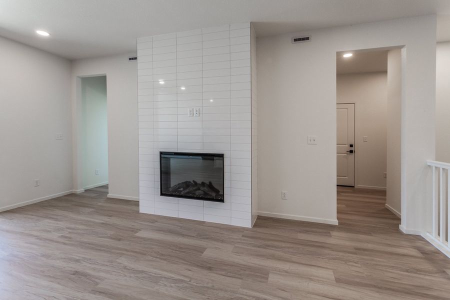 Representative unfurnished interior of a home built from the Morrison by Hartford Homes in Trailside, Timnath (Image 33).