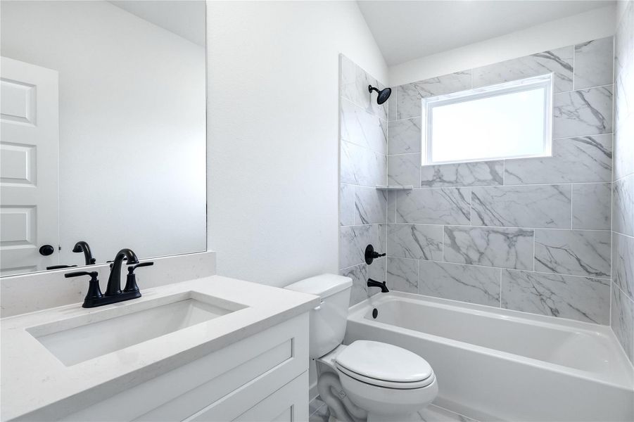 Furnished interior view inside a new home in Foxtail Palms, Manvel (Image 9).