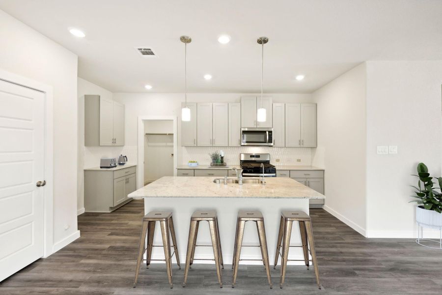 Photo is not of the actual home but is an inspirational photo of builder’s model home and may depict options, furnishings, and/or decorator features that are not included. Photo is not of the actual home but is an inspirational photo of builder’s model home and may depict options, furnishings, and/or decorator features that are not included.