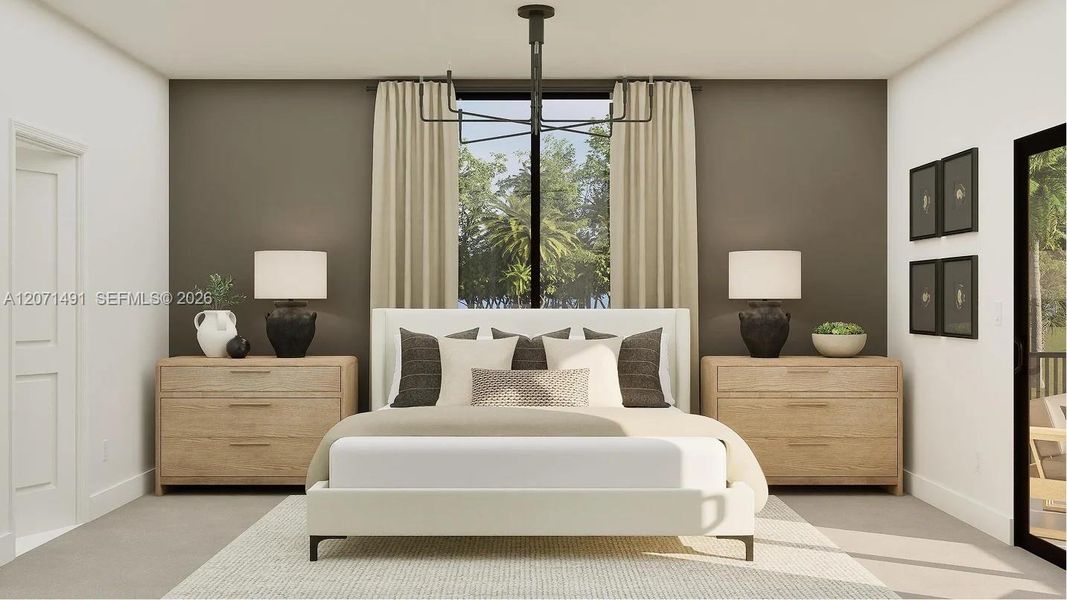 Furnished interior view inside a new home in Altessa at Wilton Manors, Wilton Manors (Image 14).