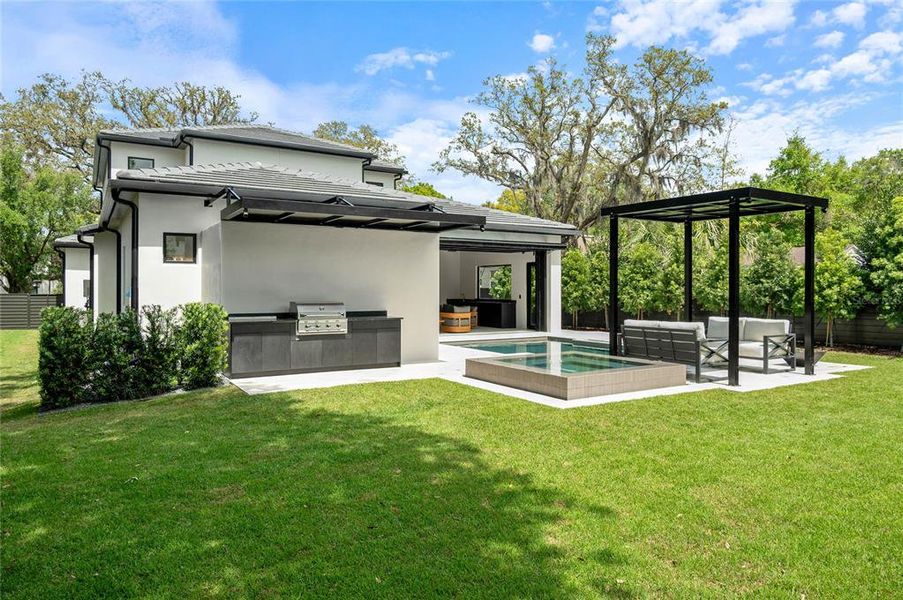 Exterior details and patio area of a home in , Winter Park (Image 33).