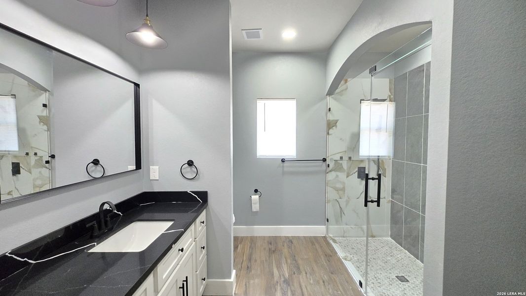 Furnished interior view inside a new home in , D'Hanis (Image 6).