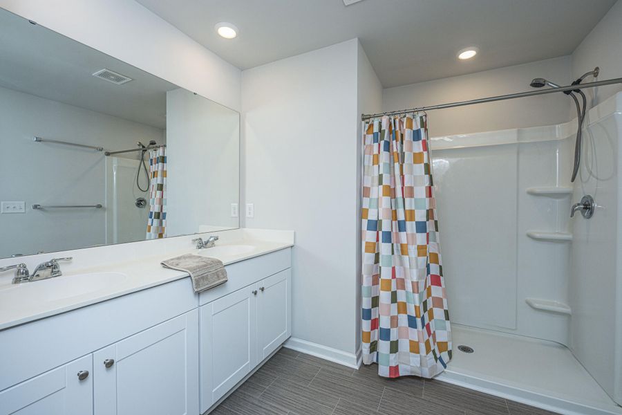 Furnished interior view inside a new home in , Charleston (Image 28). Furnished interior view inside a new home in , Charleston (Image 28).