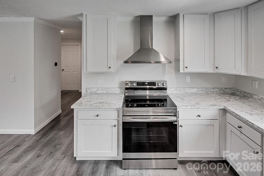 Stove and hood Stove and hood