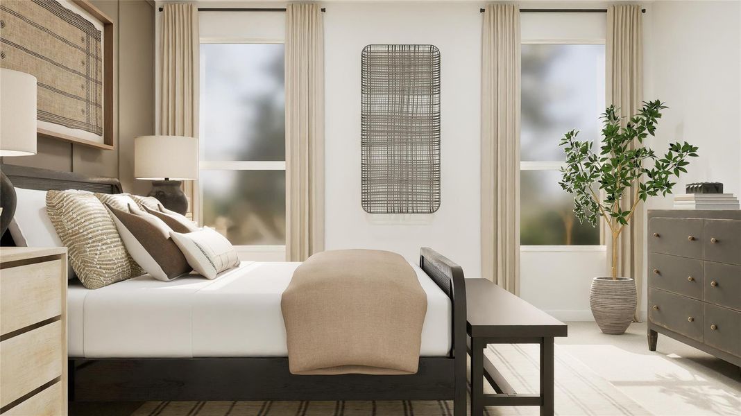 Furnished interior view inside a new home in Cotton Brook, Hutto (Image 8).