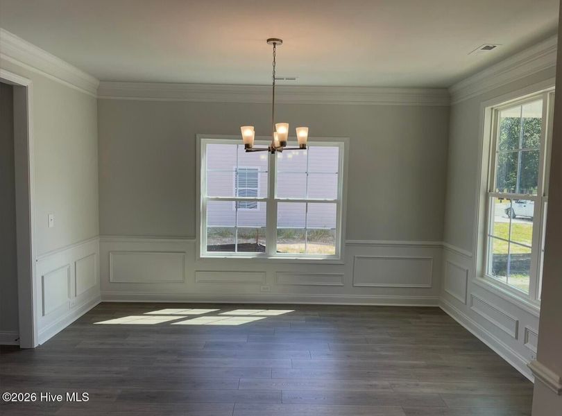 Spacious, unfurnished interior of a new home in Summer Place, Grimesland (Image 8). Spacious, unfurnished interior of a new home in Summer Place, Grimesland (Image 8).
