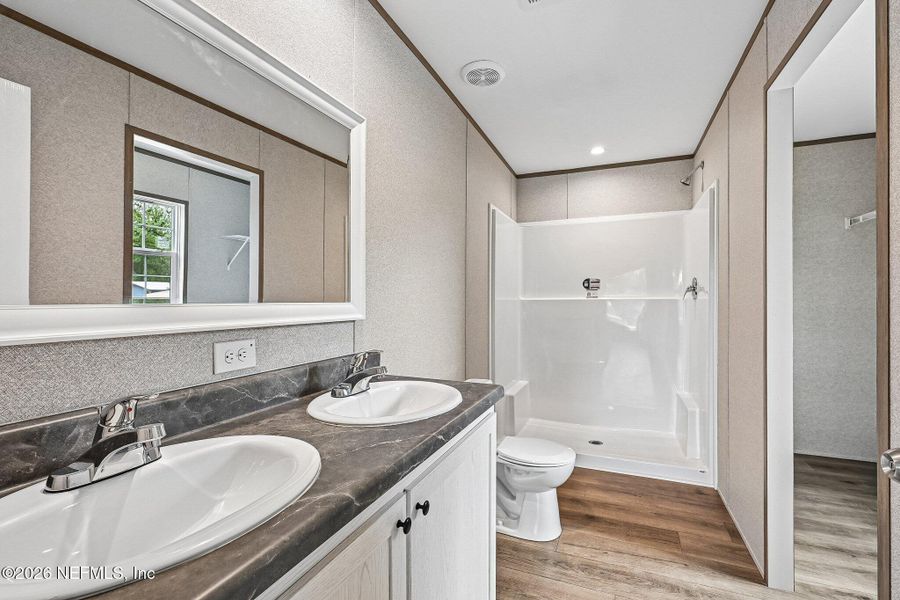 Furnished interior view inside a new home in , Starke (Image 9).