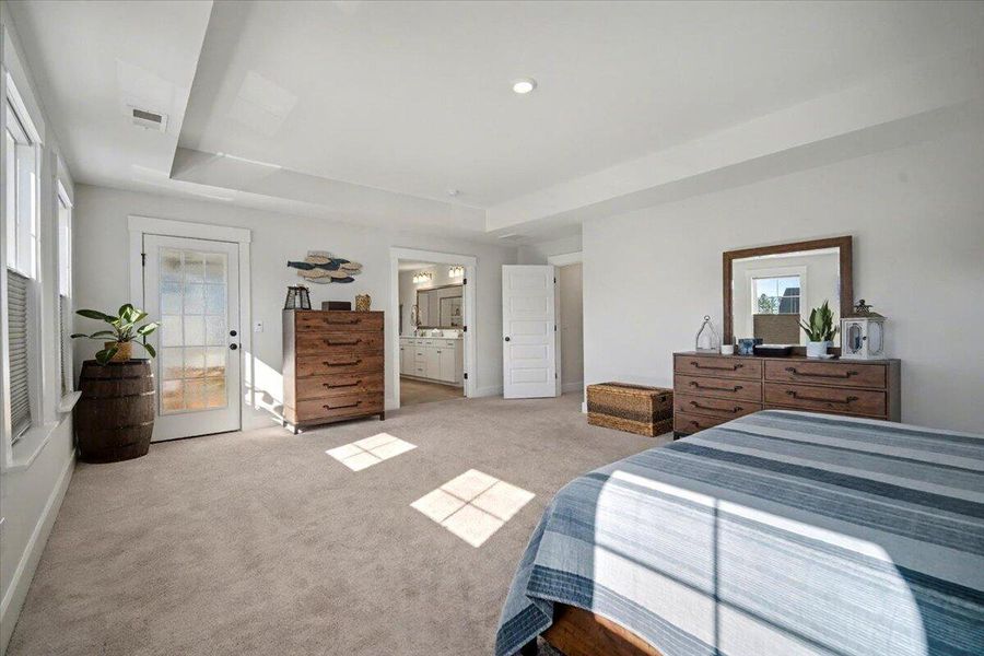 Furnished interior view inside a new home in Hewing Farms, Summerville (Image 33). Furnished interior view inside a new home in Hewing Farms, Summerville (Image 33).
