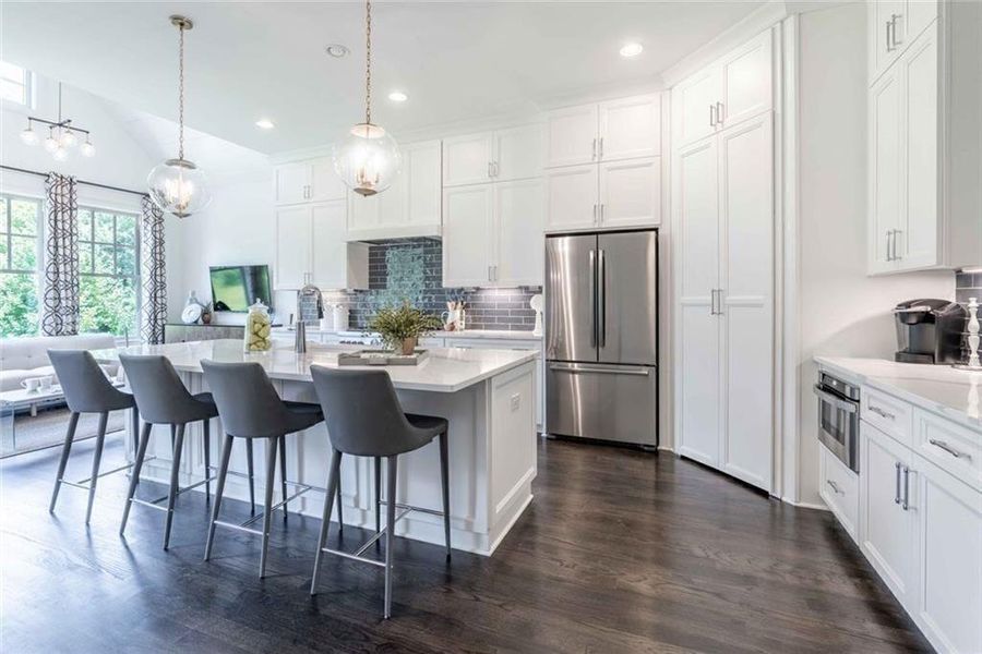 Furnished interior view inside a new home in , Senoia (Image 8).