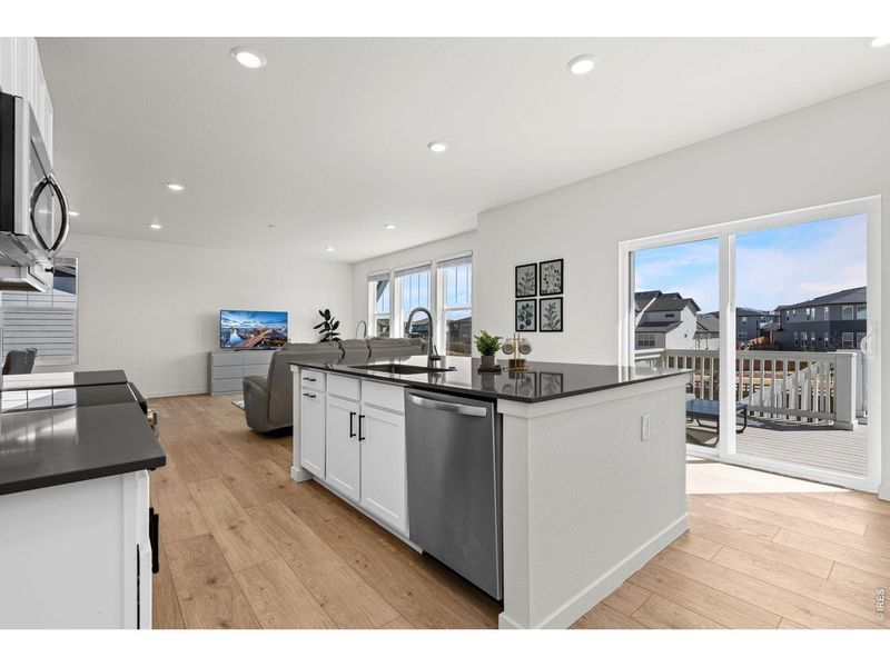 Furnished interior view inside a new home in Timnath Lakes, Timnath (Image 17). Furnished interior view inside a new home in Timnath Lakes, Timnath (Image 17).
