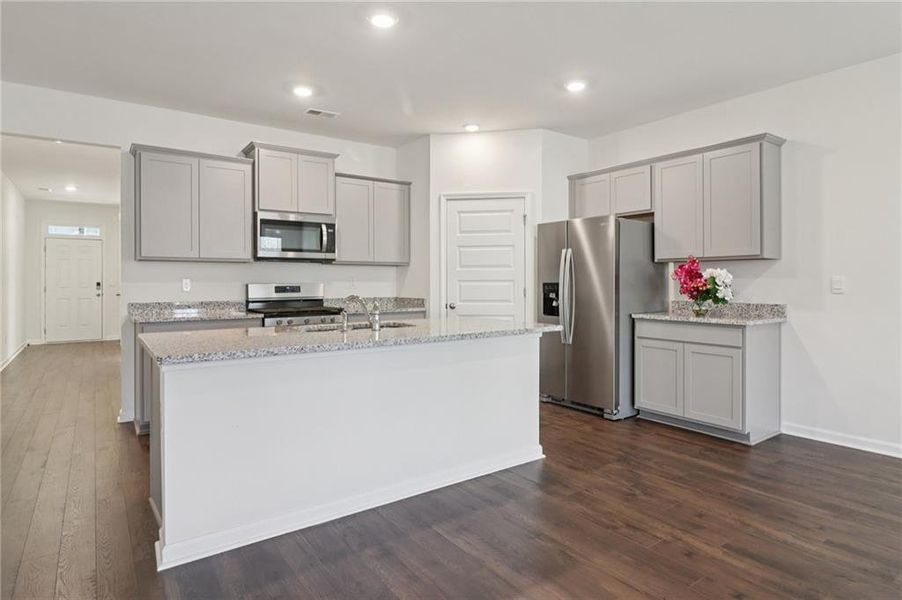 Furnished interior view inside a new home in Broder Farm, Stockbridge (Image 8).