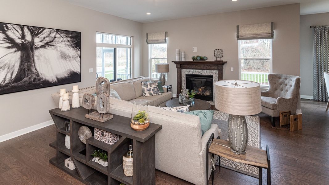 Representative furnished interior of a home built from the The Natural by Norfolk Homes in Coronado Estates, Jackson (Image 10).