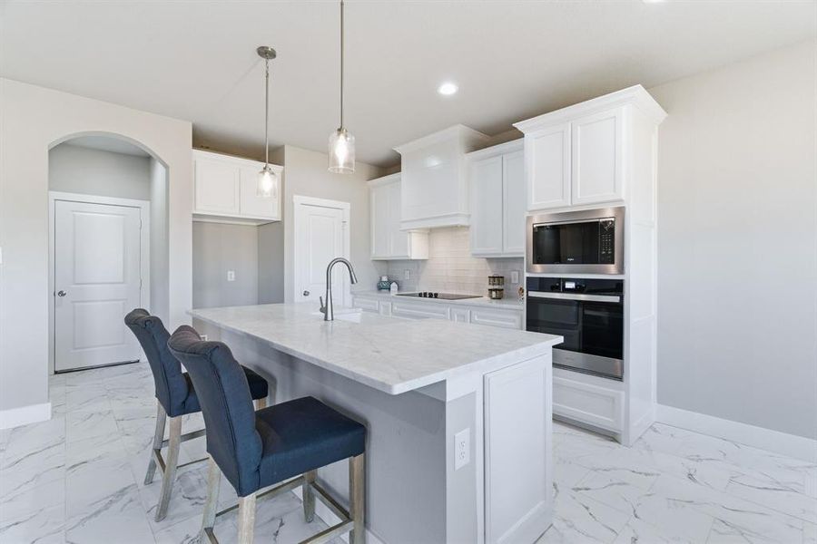 Furnished interior view inside a new home in , Bridgeport (Image 19).