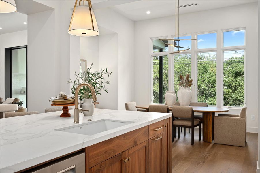 Furnished interior view inside a new home in , Austin (Image 12). Furnished interior view inside a new home in , Austin (Image 12).