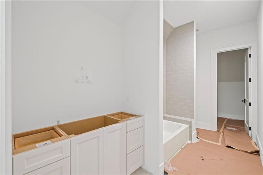 Furnished interior view inside a new home in , Milton (Image 14).