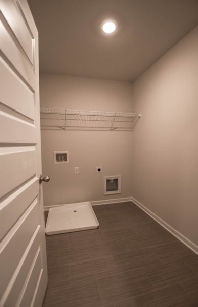 Representative unfurnished interior of a home built from the Turner by Piedmont Residential in Owen Preserve, Canton (Image 10).